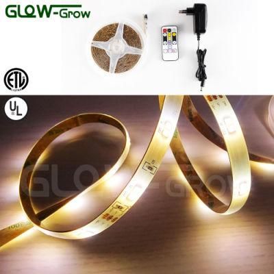 Remote Controller Indoor Cuttable Neutral White LED Strip Light with UL Listed