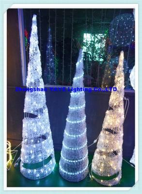 Yaye CE &amp; RoHS Waterproof Outdoor Use 3D Cone LED Christmas Light