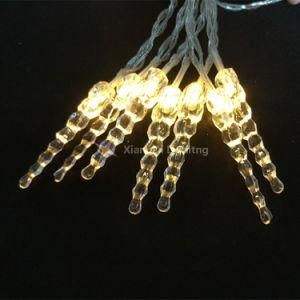 LED Fairy String Hanging Icicle Snowing Curtain Light Outdoor Party
