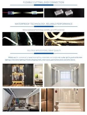 No Decay No Fliker No Spot Durable Reliable DC24V 12V Indoor Use 5120LEDs Per Meter Completely New COB LED Lites