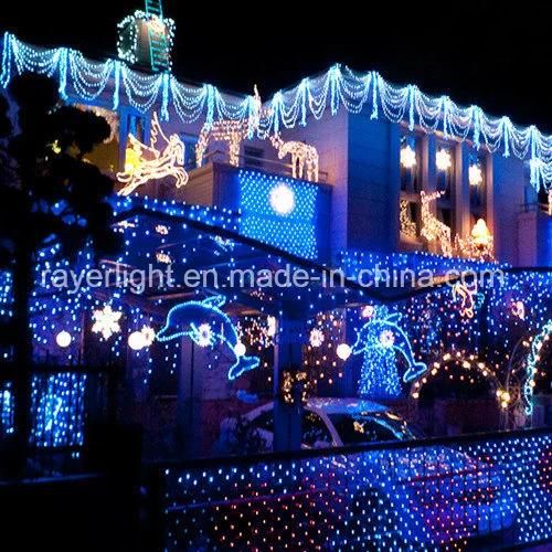 LED Curtain Lights Outdoor Christmas Decoration Festival Light