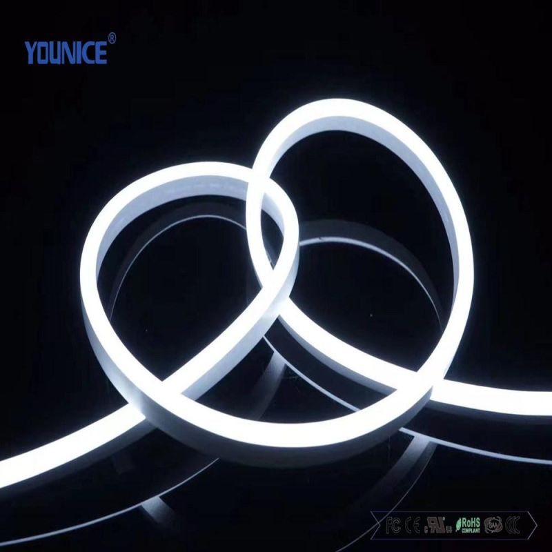 DC12V 1LED Per Cut Green Color LED Flexible Silicone Tube LED Neon Strip