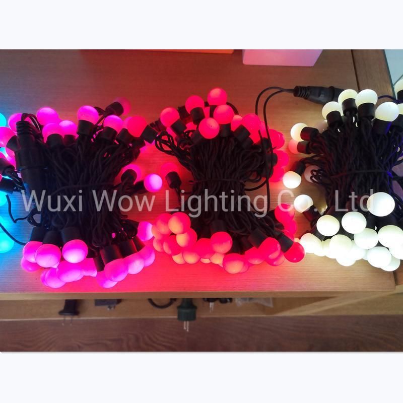 G18 Multi Function LED Low Voltage Connectable Light String Multi Coloured Festoon Lighting Christmas Lights