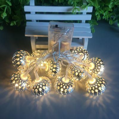 10 Silver Maroq Battery Operated LED Fairy Lights