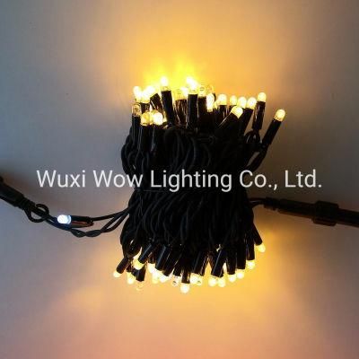 Outdoor String Lights Outdoor LED LED Waterproof String Light IP65 Christmas Tree Regular Light Christmas LED Garland Outdoor