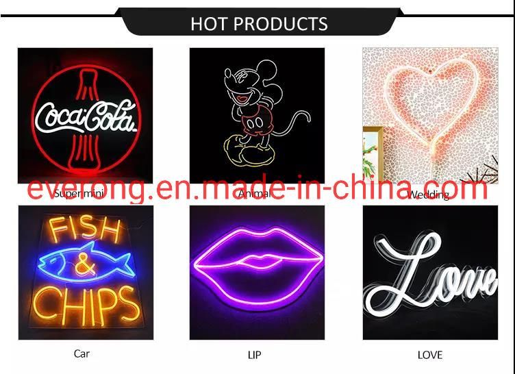 Best Selling LED Neon for Sign Letters or Home Decoration / Indoor Shop Sign Flexible Neon