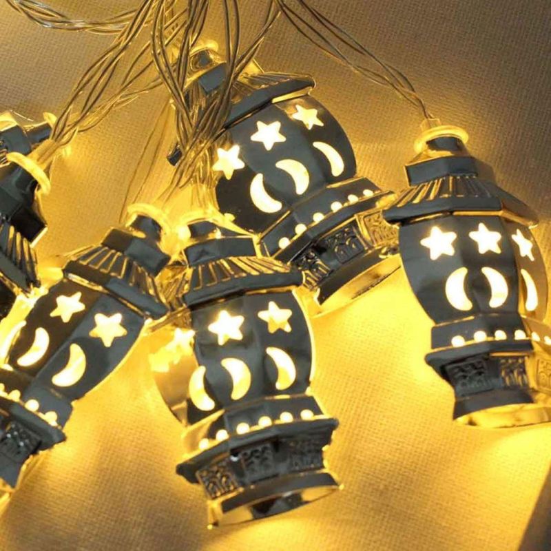 LED Ramadan Lights Decoration for Muslim Holiday Eid Festival LED String Lights