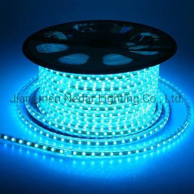 5050 60p RGB Rope Light 110V/127V/220V/230V/240V Lighting Cinta LED, Fita LED, Tira LED