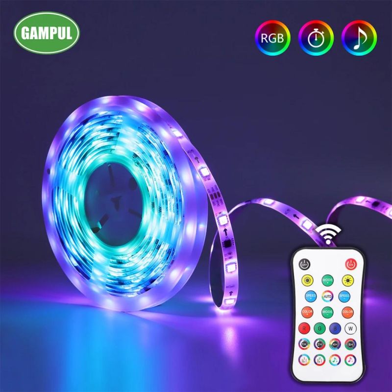 Christmas Lighting 220V Waterproof SMD5050 RGB LED Strip Light
