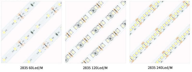 SMD2835 24V High CRI Waterproof Flexible Warm White Cuttable Outdoor Christmas Lights LED Strip
