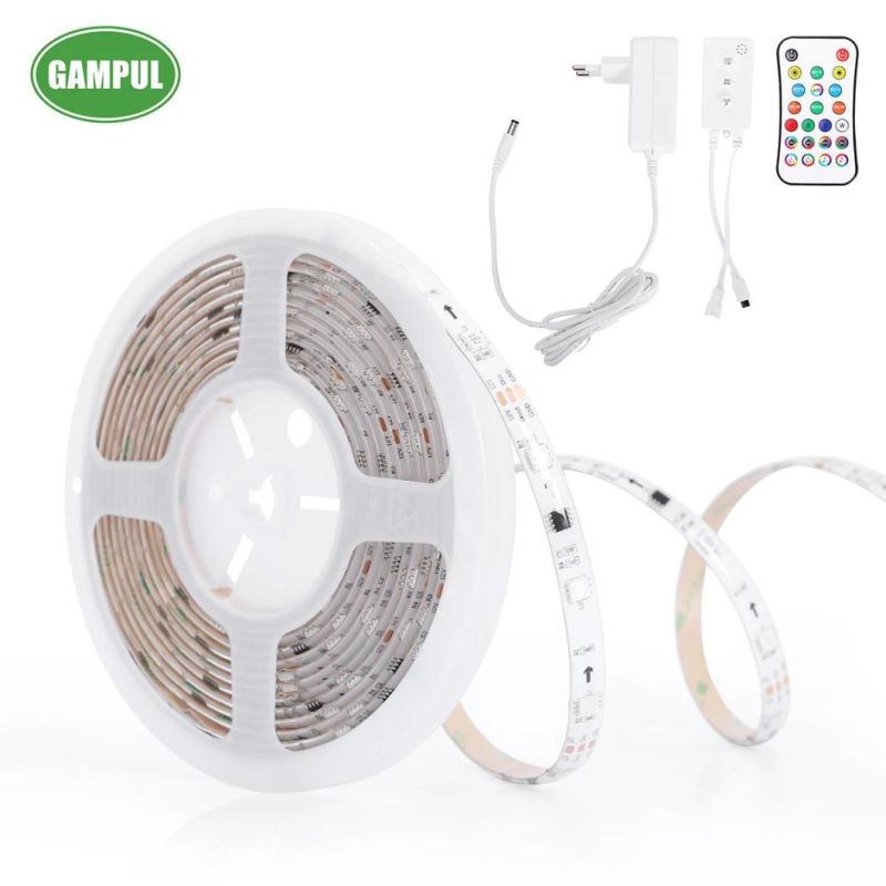 Christmas Lighting 220V Waterproof SMD5050 RGB LED Strip Light