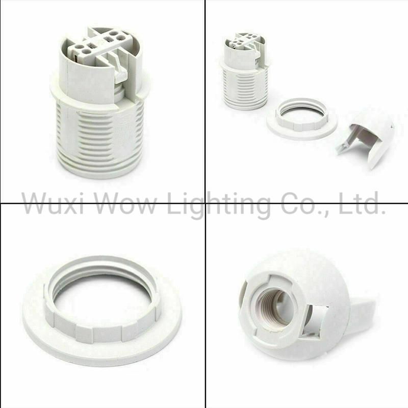 Small Edison Screw Ses E14 Light Bulb Lamp Holder Pendant Socket Lampshade Ring