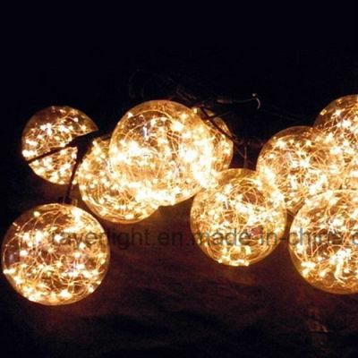 LED String Lights Low Globe String Light Christmas Decorations Outdoor