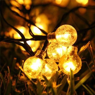 Outdoor Waterproof 10m String Christmas Halloween Solar Garden LED String Lights for Holiday Decoration
