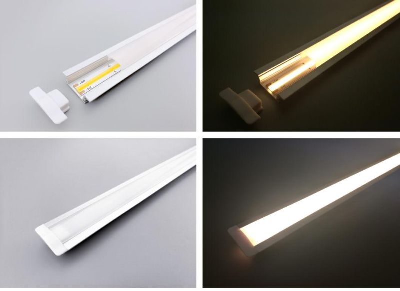 New Flexible Lights 528LEDs/M 5m DC24V 3000K 10watt/M Ra90 No Spot Dotless Linear Light COB LED Strip