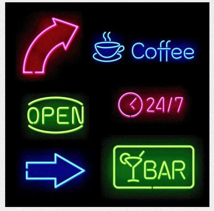 Style Letter Signs Letters Logo Sign LED Neon Flex Strips
