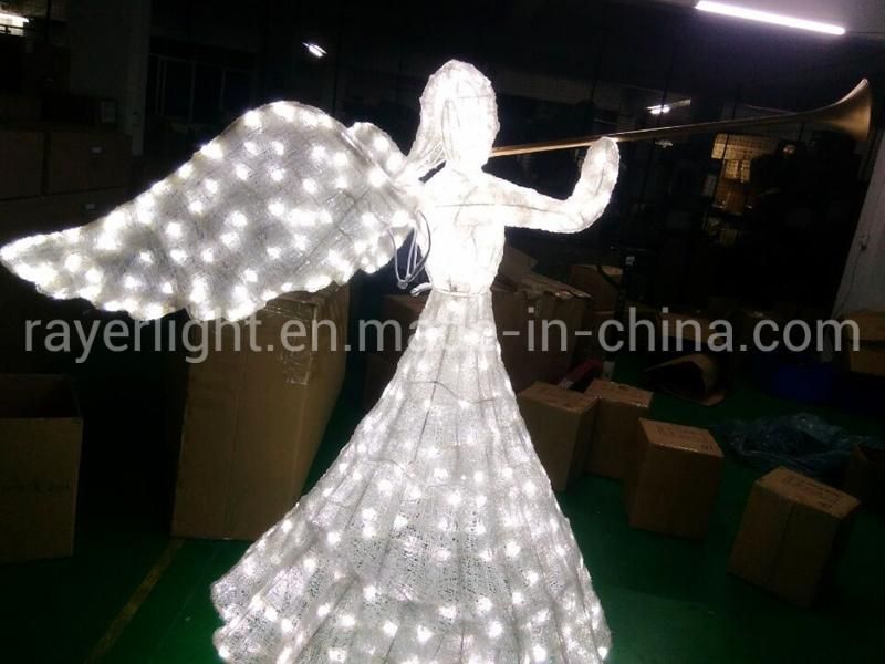 LED Angle Motif Lighting Home Garden Decoration Light