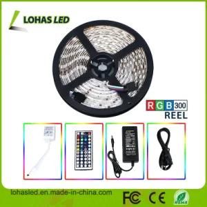 Super Brightness RGB LED Strip Light Kit with Power Supply and Remote Controller