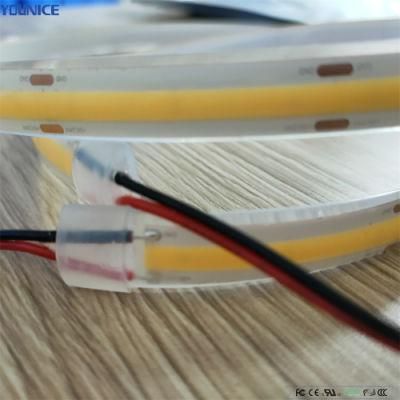 Popular PCB8mm 320LEDs/M DC24V Ra90 LED COB Strip