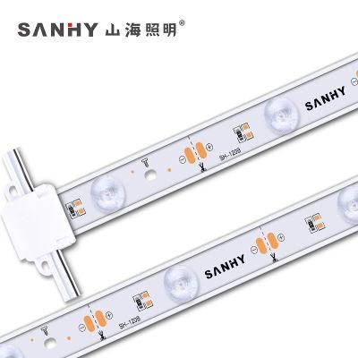 SMD 2835 12 LEDs/M LED Strip Lights Bar for Slim Lighting Box Strip