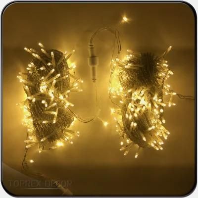 Xmas Home Decor Fairy Lights Weatherproof High Brightness Pure Copper Wire Christmas LED Outdoor Tree Lights String