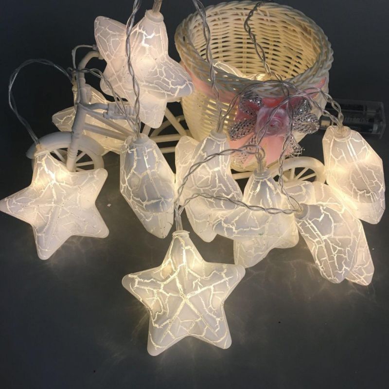 Star Lantern Battery Operated LED Fairy String Lights