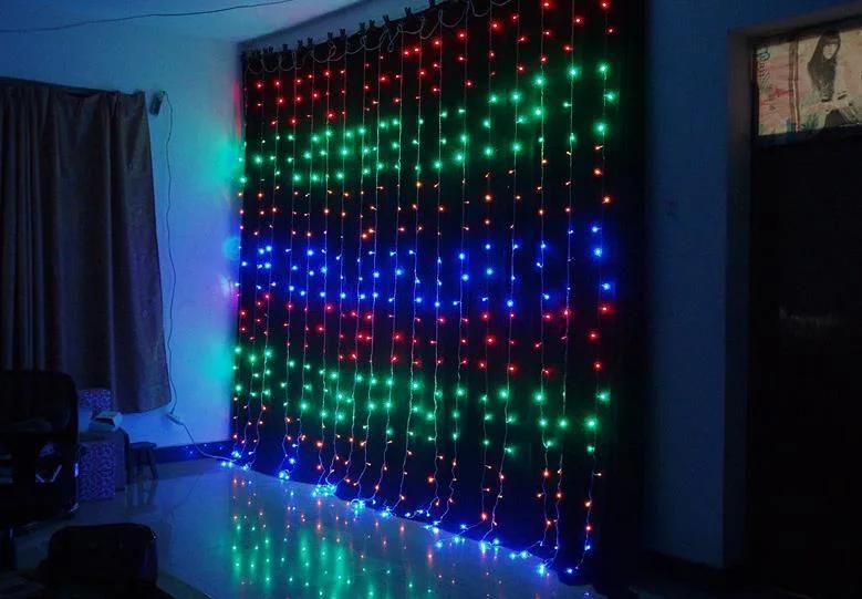 Waterfall Light Crurtain Wedding Party Hotel Decoration LED curtain Light