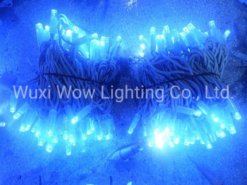 10m Multicolored Rubber Cable LED Garland String Light IP65 LED Fairy Lights Whiteweatherproof White LED Fairy Lights