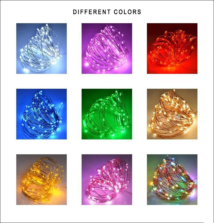 New Arrival Romantic LED Bottle Cork Light with Copper Wire String Light for Party Bar Christmas Decoration USB Rechargeable