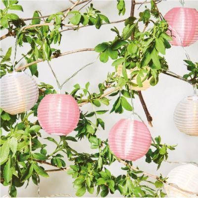 LED Fabric Lantern Garden String Lights Party Light Xmas Light