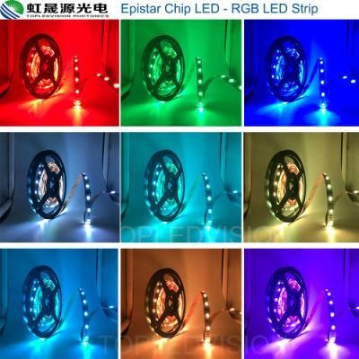 Epistar Chip SMD5050 60LEDs/M Lighting Flexible RGB LED Light Strip