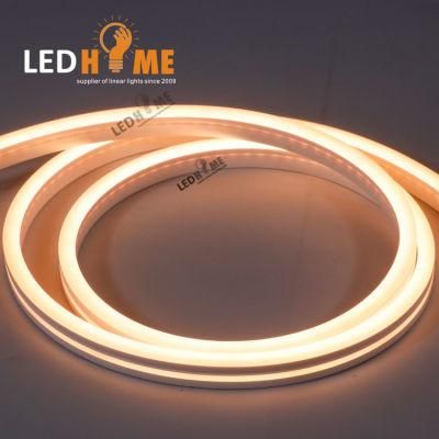 24V IP67 Silicone Waterproof Neon Flexible LED Strip Light 4*10mm Decoration Cabinet Light