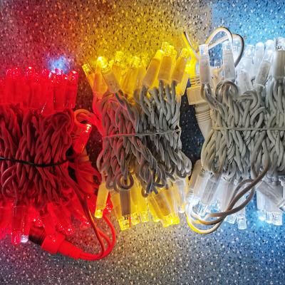 Customized 220V - 240V Dual Color Outdoor IP65 Rubber Cable LED String Light