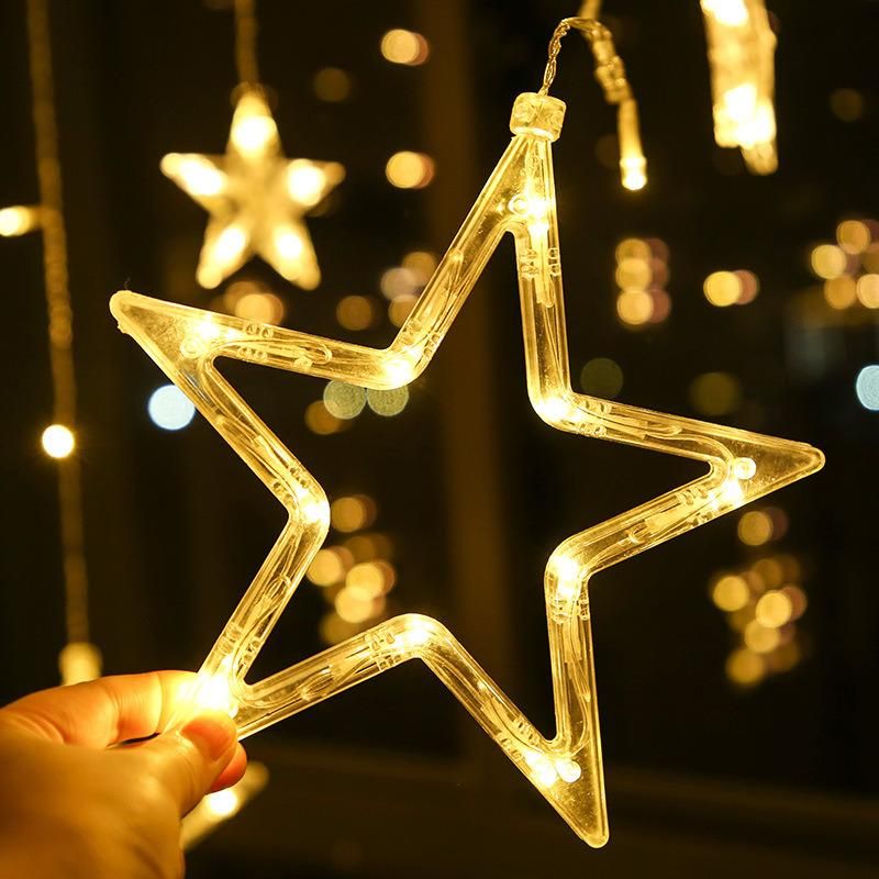 Star Decorative Curtain Decorative String Light