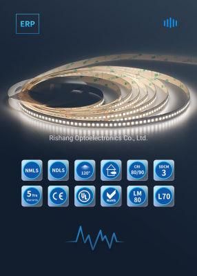 Wide Beam Angle High Luminous Efficacy ERP Regulation LED Flex Strip