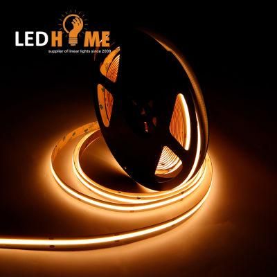 12V 24V COB Strip Light Flexible Tape Lighting 480LED 512LED 10W 15W