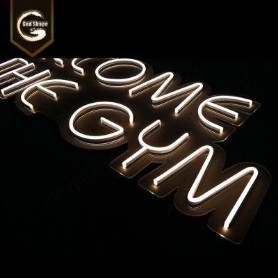 Custom Logo 3D Large LED Flex Bar Neon Beer Sign Letters