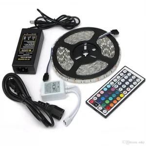 LED Strips DC12V/ 24V IP20 IP65 IP66 IP68 RGB LED Strip 10mm Width SMD 5050 LED Strip Light Waterproof RGB