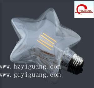 Energy Saving Decorated LED Star Filament Bulb