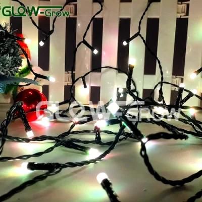 LED String Lights Low Voltage 6V 20m Christmas Decorative RGB Light String for Holiday Party Home Xmas Decoration