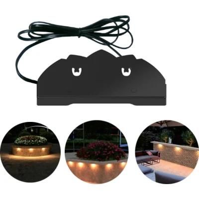 LED Retaining Wall Lights Low Voltage Landscape Lighting