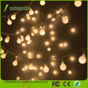 Waterproof 80 LED Globes Warm White LED String Light for Christmas Decoration