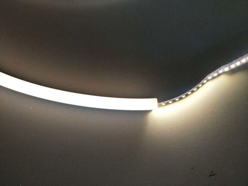 CE RoHS Flexible Neon Diffuser Milky Silicone Flexible LED Profile Tube Light
