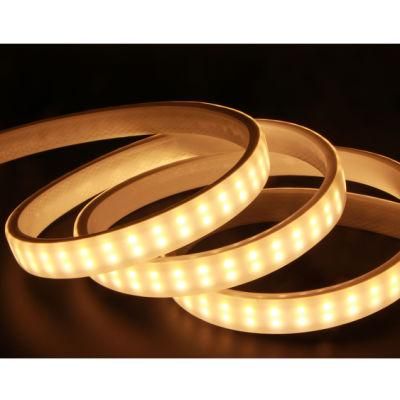 Diffuse LED Strip Light 220V/230V Double Line Strip with Milky Cover Flexible Lighting