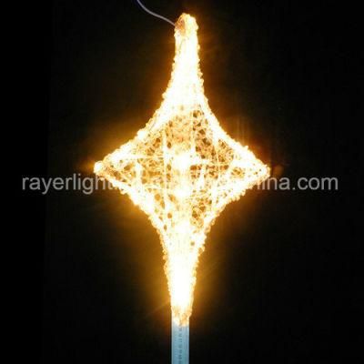 Unique Small Items Christmas Ornaments LED Star Decoration Light