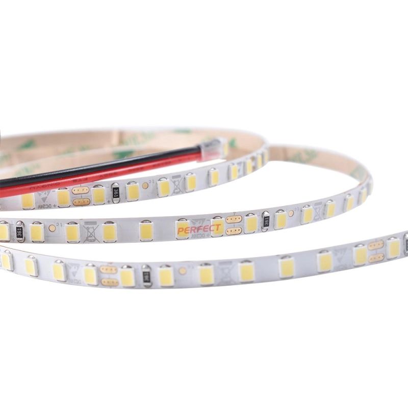 Hot Selling Ultra Slim 5mm SMD2835 5m 24V High CRI 90 Gold Plating Work Light LED Strip Lights