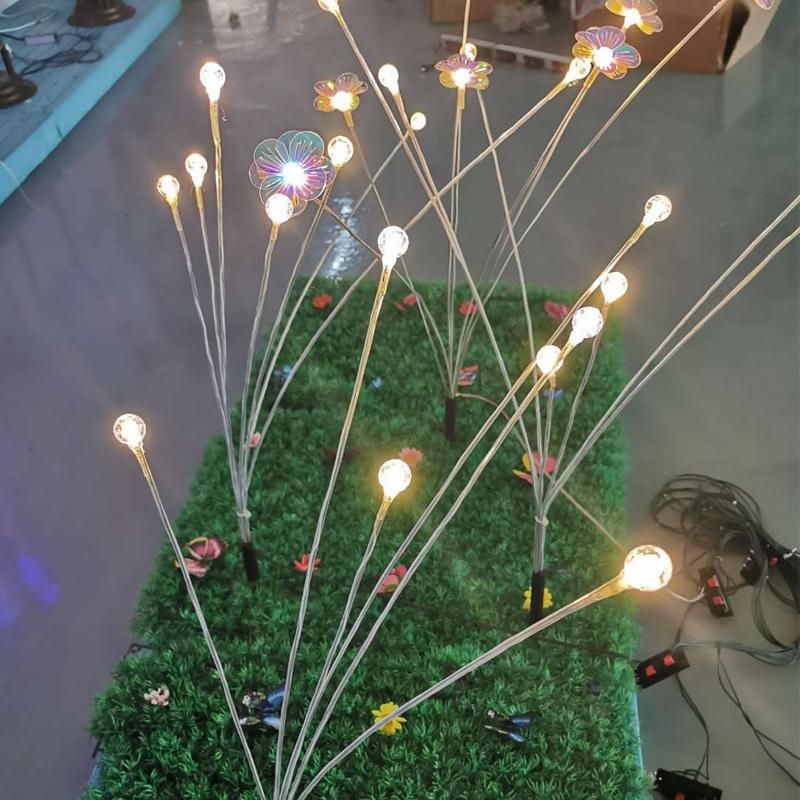 Decorative LED Light Firefly Stake Light Decoration Garden Lawn Park