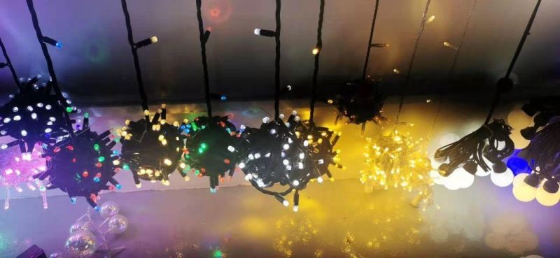 LED Rubber Garland Lights Christmas New Year Decoration