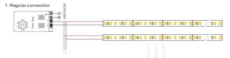 UL Certificate 120LEDs DC24V 20W/M 2700K Warm White SMD2835 Flexible LED Strip for Dots Free LED Linear Lighting