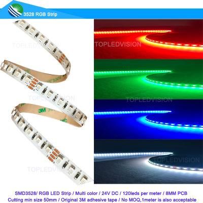 New Product SMD3528 RGB LED Strip 120LEDs for Neon Flex